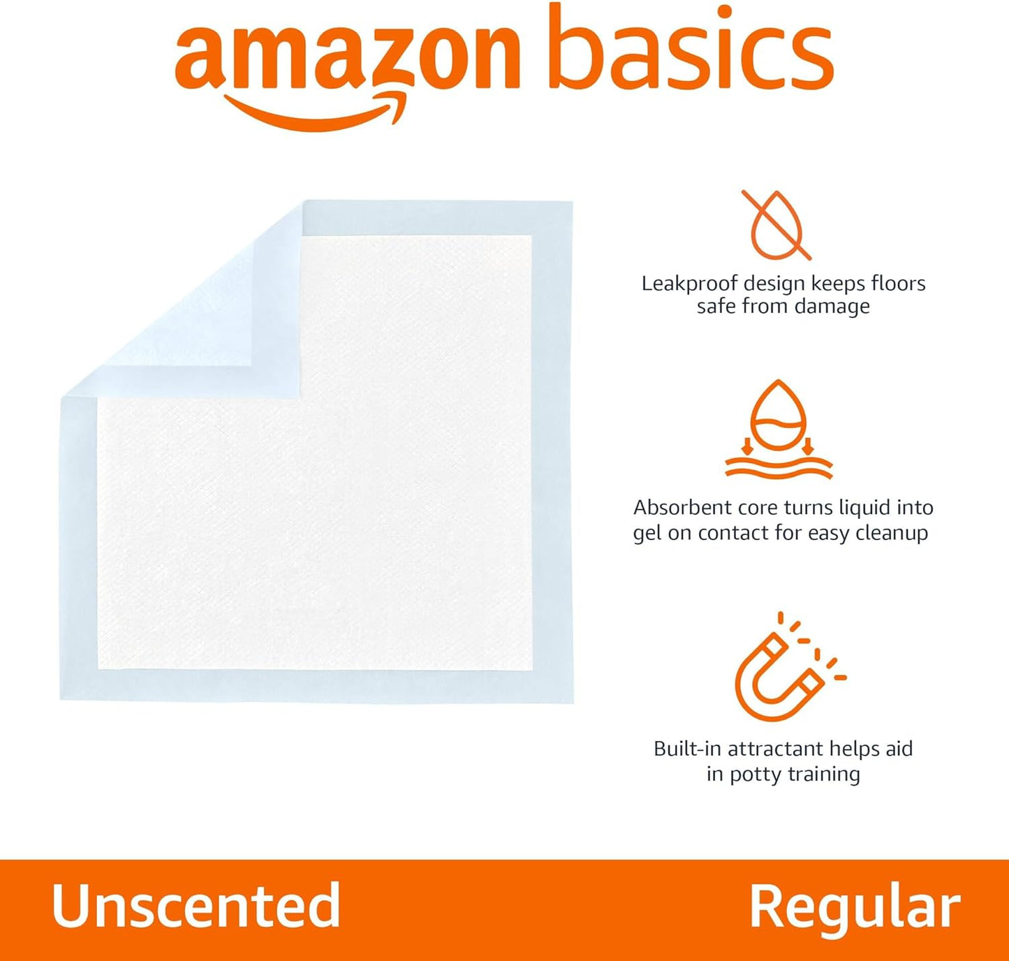 Ultimate Dog and Puppy Pee Pads - Leak-Proof, Quick-Dry Potty Training Solution, 100 Count, 22 x 22 Inches in Blue & White